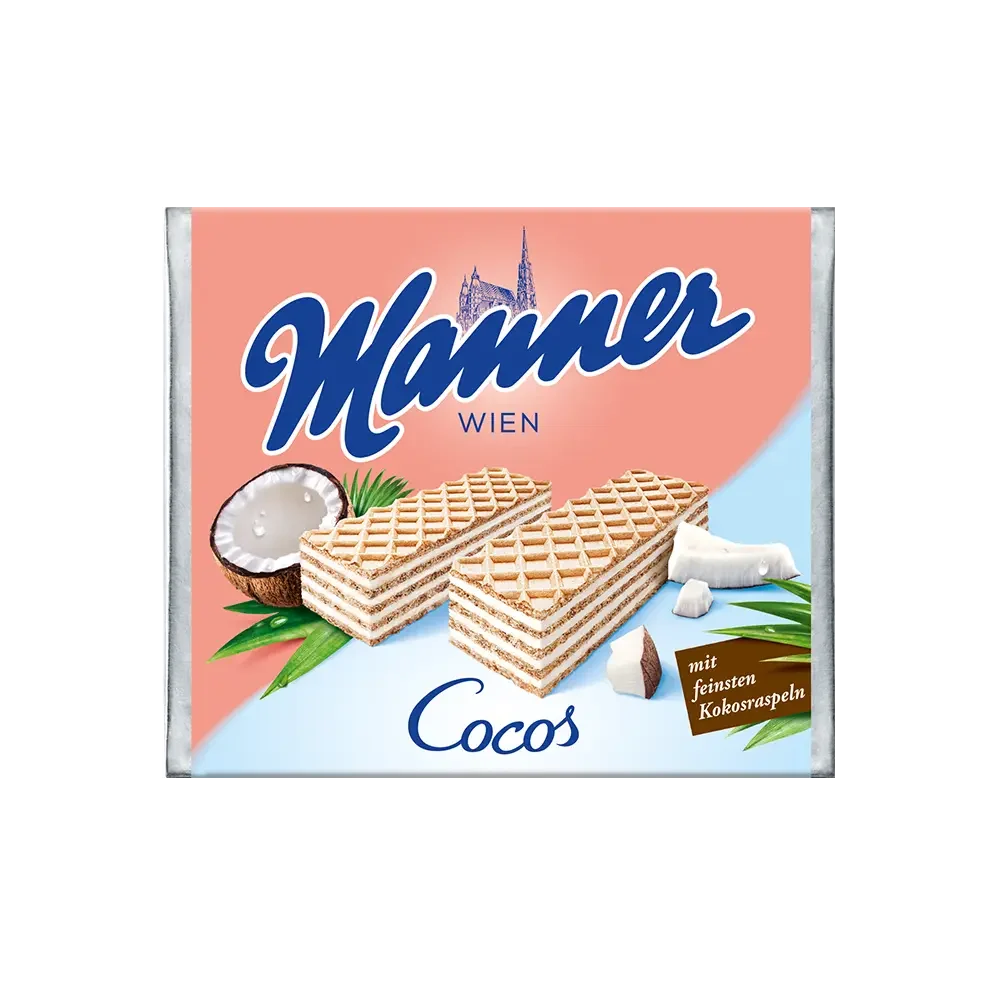 Manner Cocoscreme Schnitten