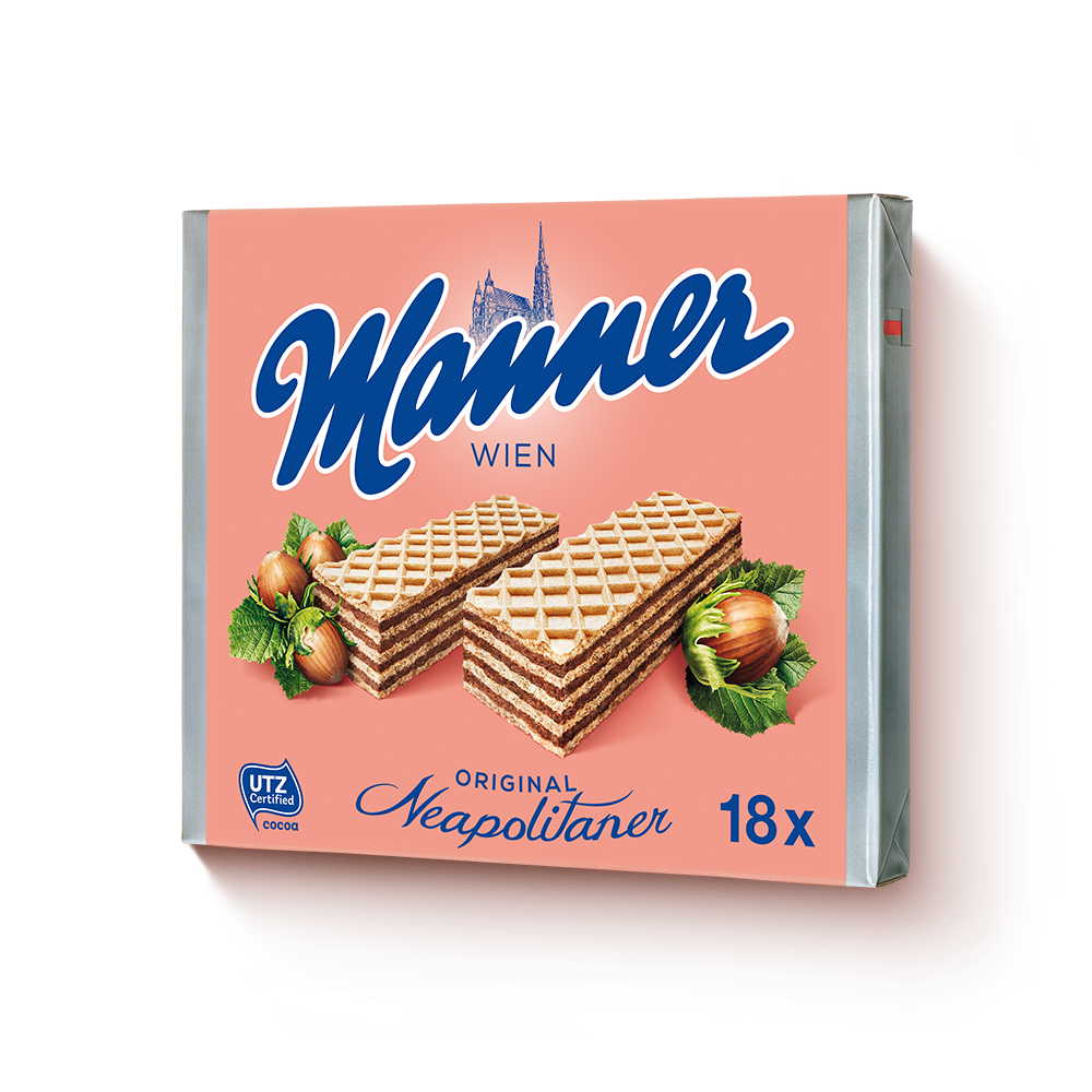 Manner Original Neapolitaner Schnitten 75g | Manner.com