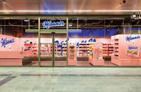 Manner Shop Wien Hauptbahnhof